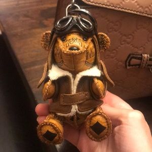 MCM bear keychain